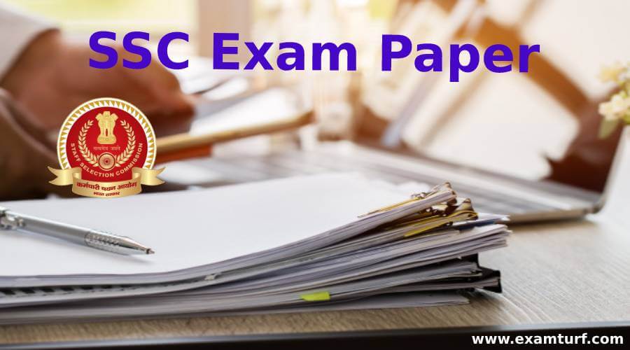 SSC Exam Paper
